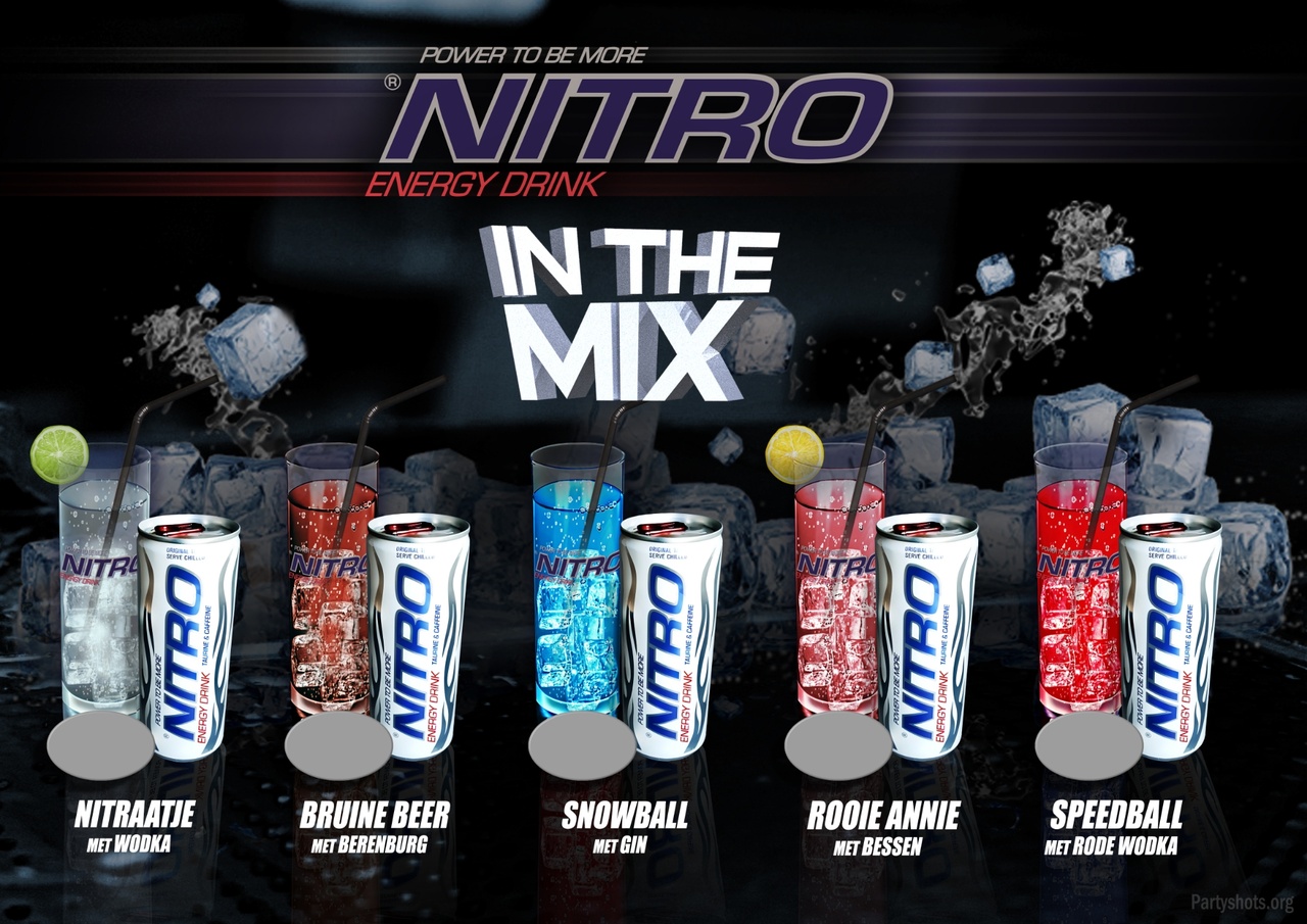Horeca en amusement: Amusa - Nitro Energy drink